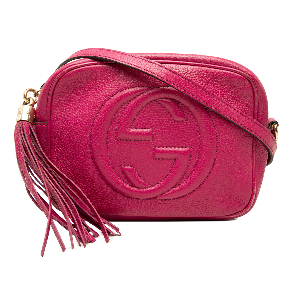 Pre-Loved Gucci Calfskin Soho Disco Crossbody